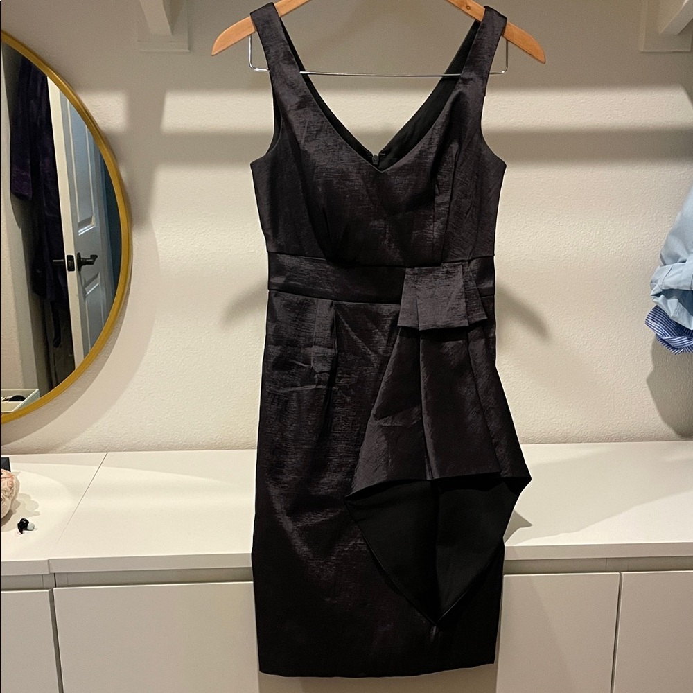 Max & Cleo Asymmetrical  dark grey silver Dress